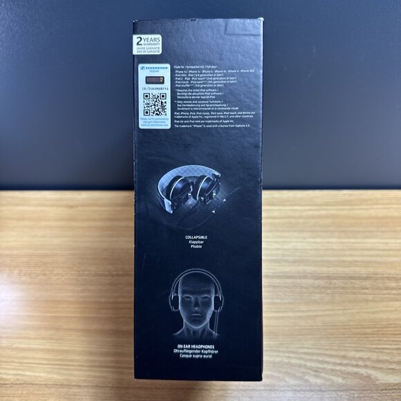 NEW Sennheiser Urbanite Collapsible On-Ear Wired Headphones Detachable 506086 - Picture 3 of 5